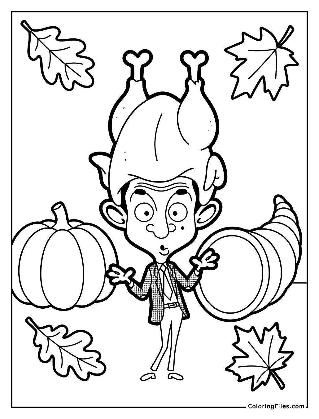 Mr. Bean’s Turkey Mishap Fun