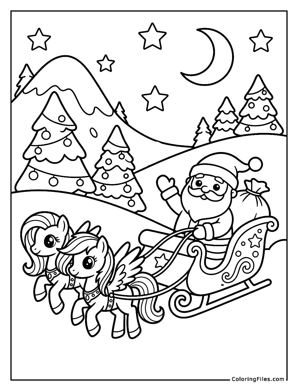 My Little Pony’s Magical Sleigh