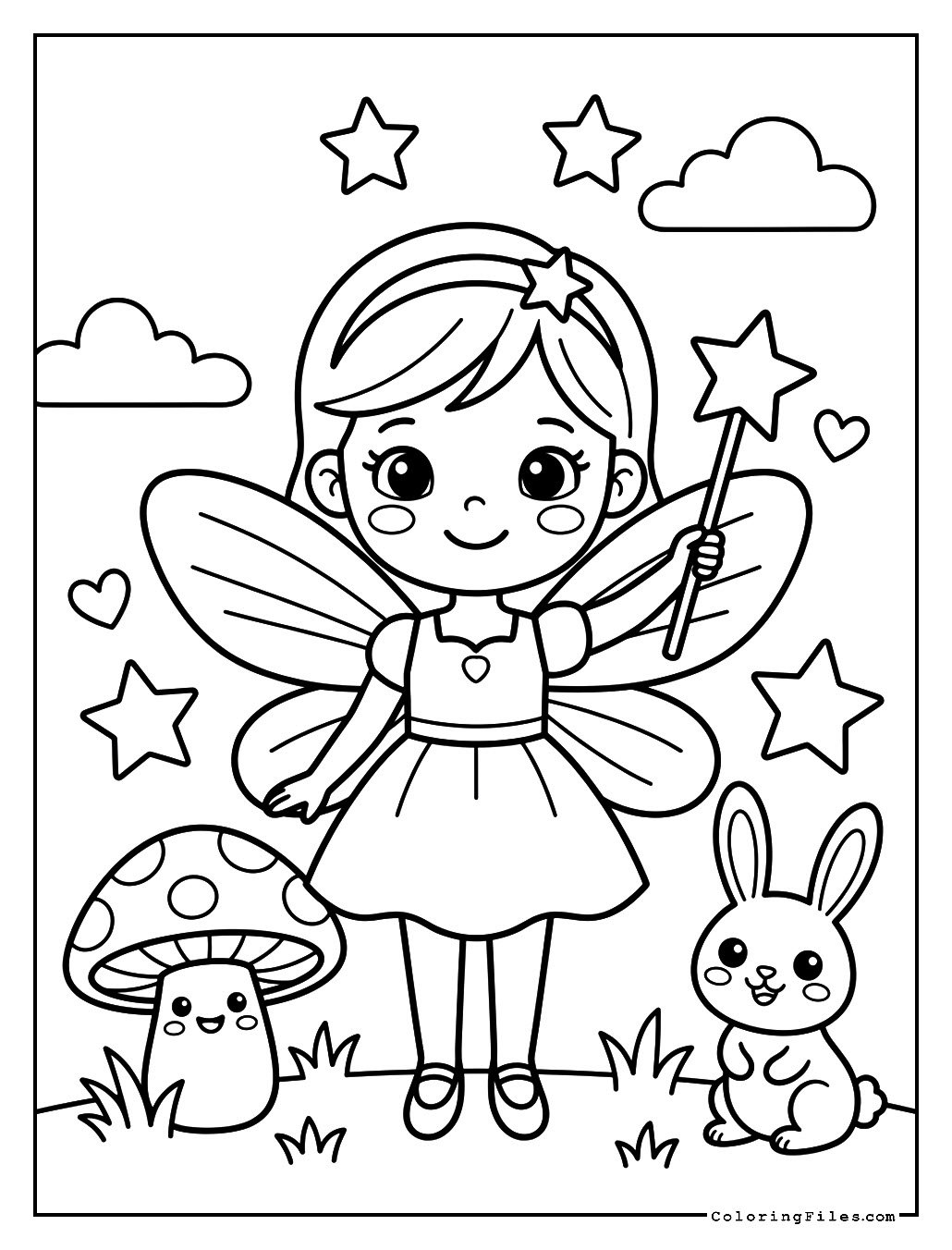 Neon Sparkling Fairy