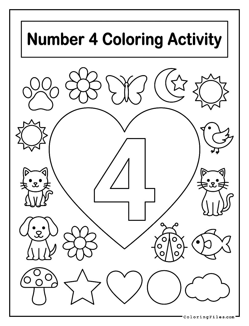 Number 4 Four