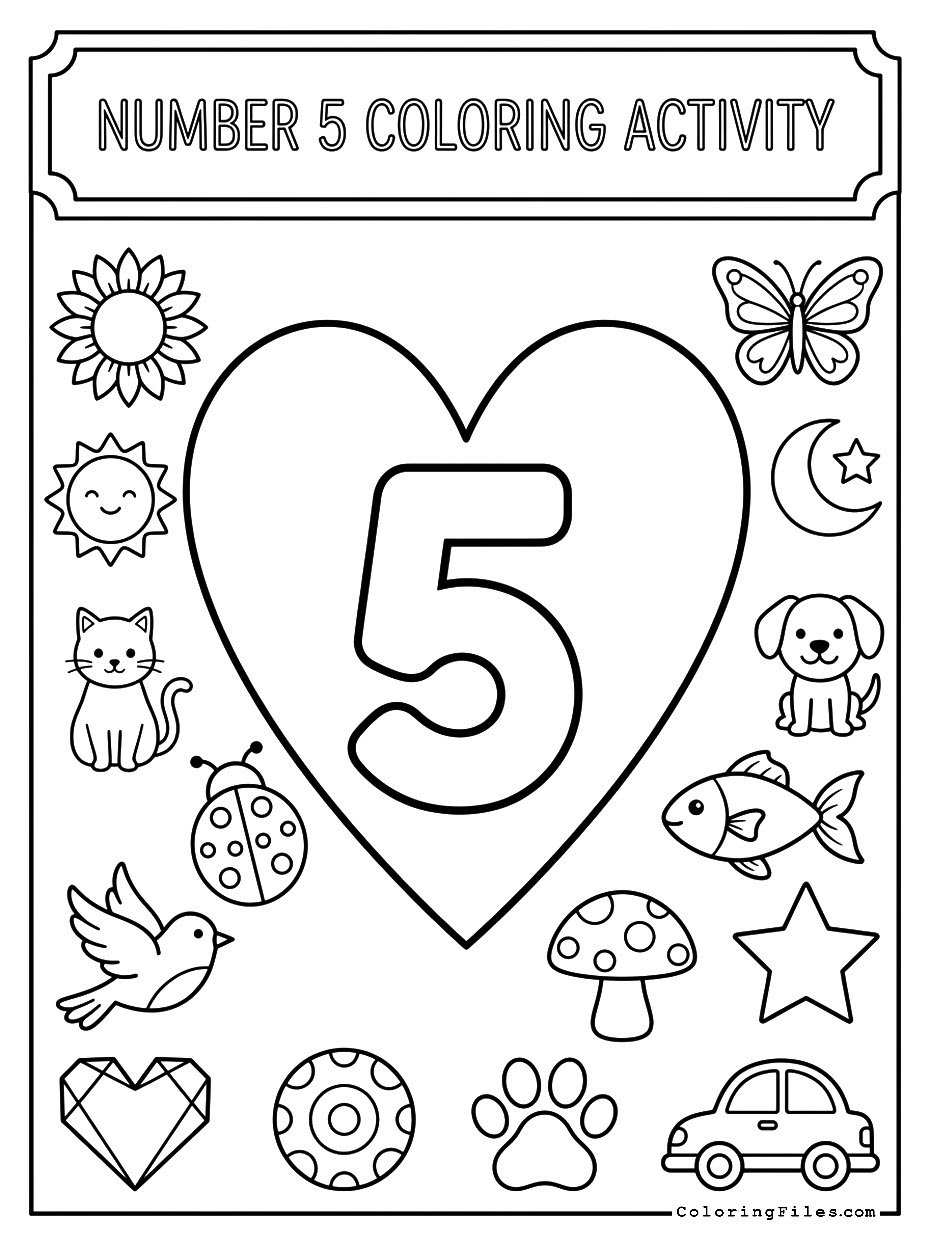 Number 5 Five
