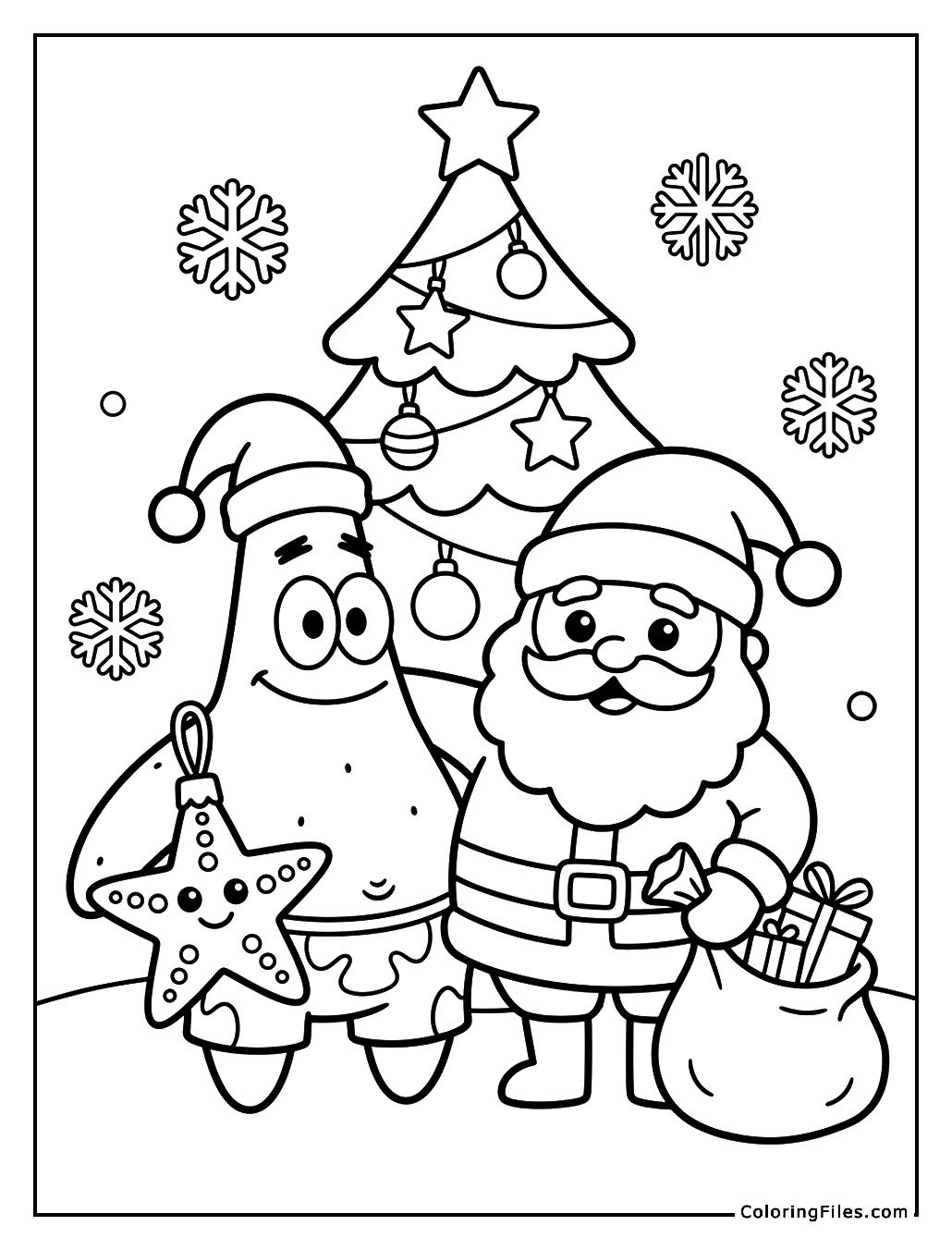 Patrick Star’s Holiday Starfish