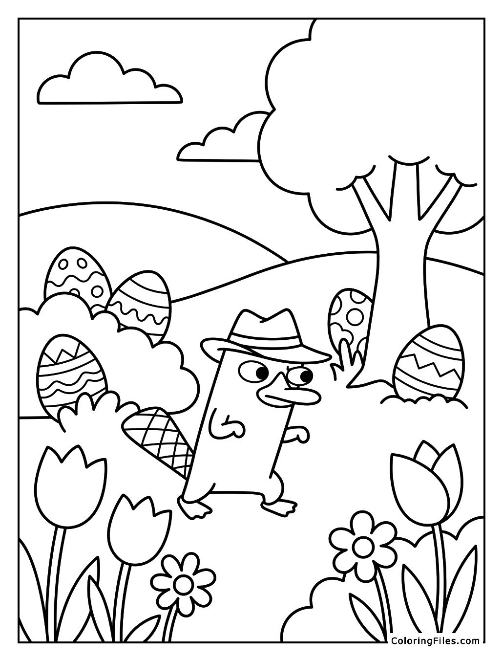 Perry’s Secret Agent Egg Mission