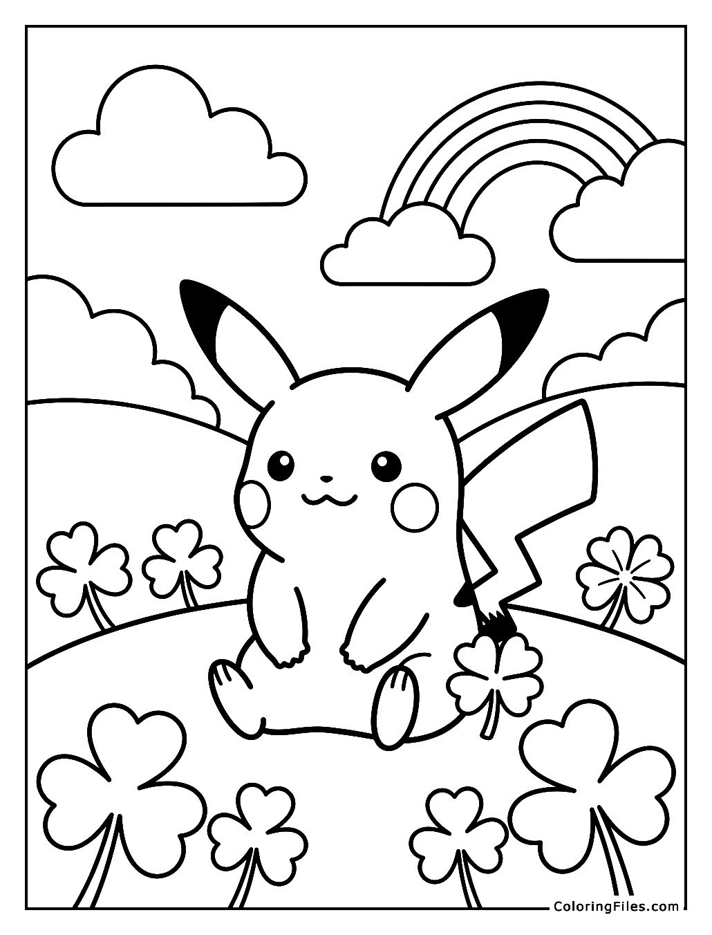 Pikachu’s Electric Clover Meadow