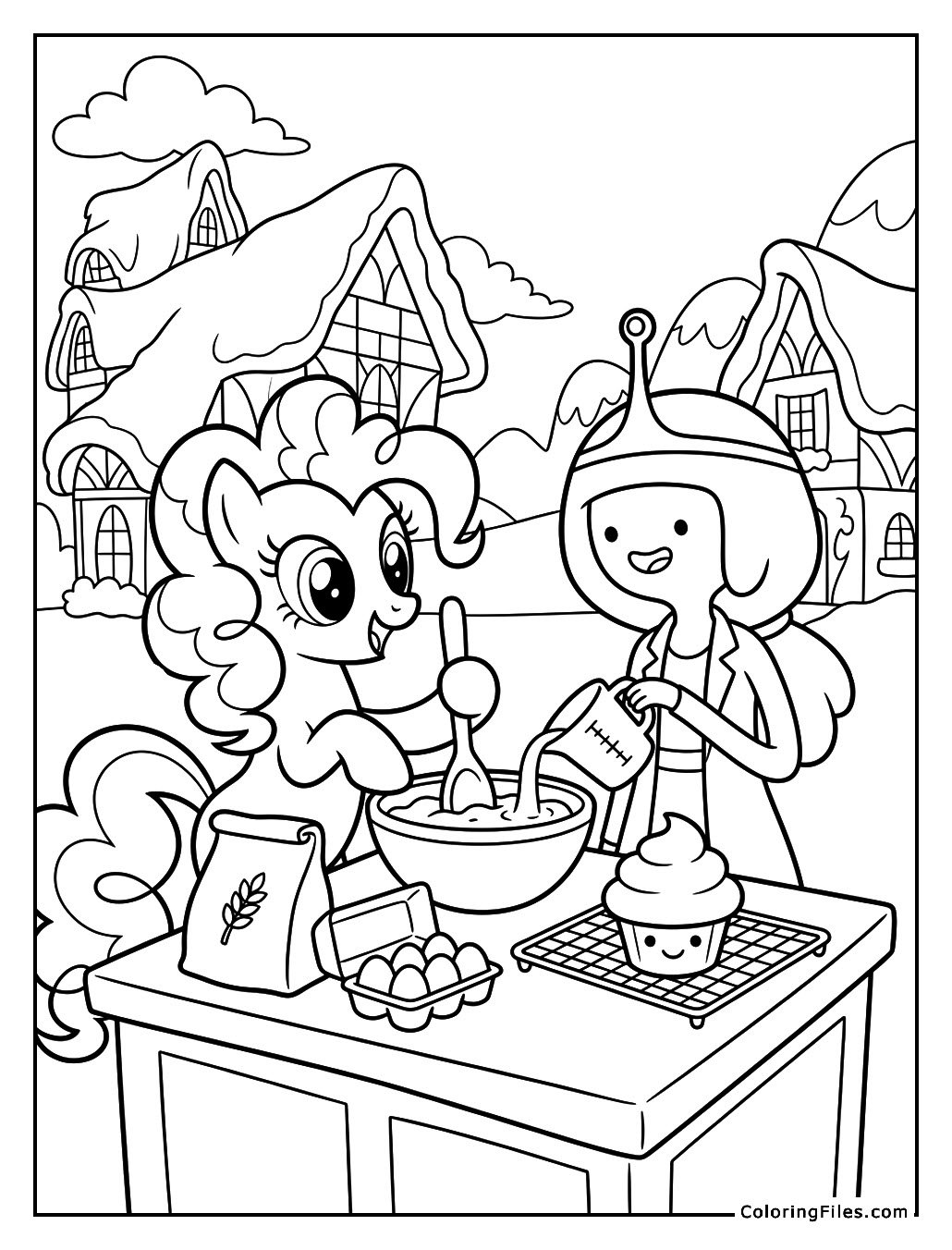 Pinkie Pie and Princess Bubblegum’s Candy Bake-Off