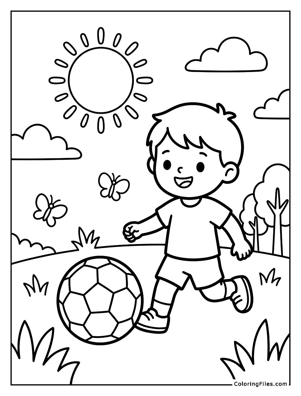 Playing Soccer in the Sun
