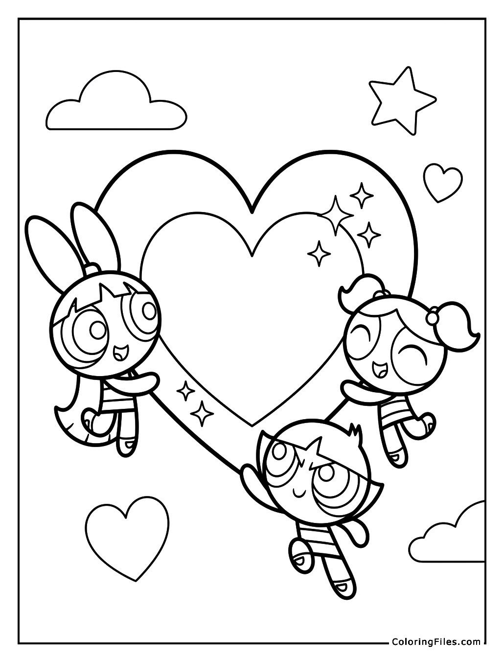 Powerpuff Girls Strong Heart
