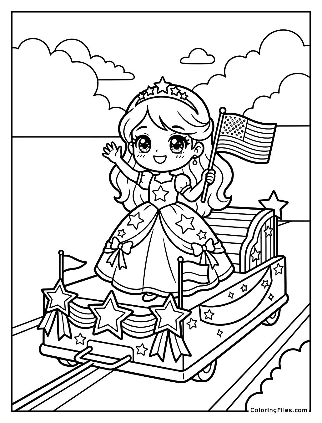 Princess Independence Day Parade