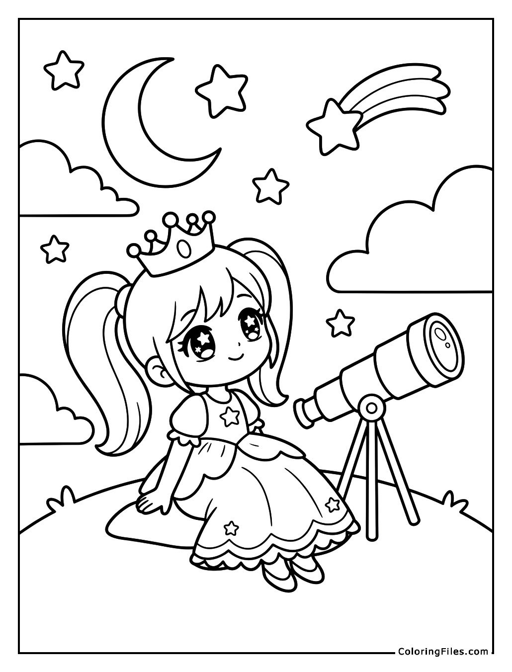 Princess Stargazing