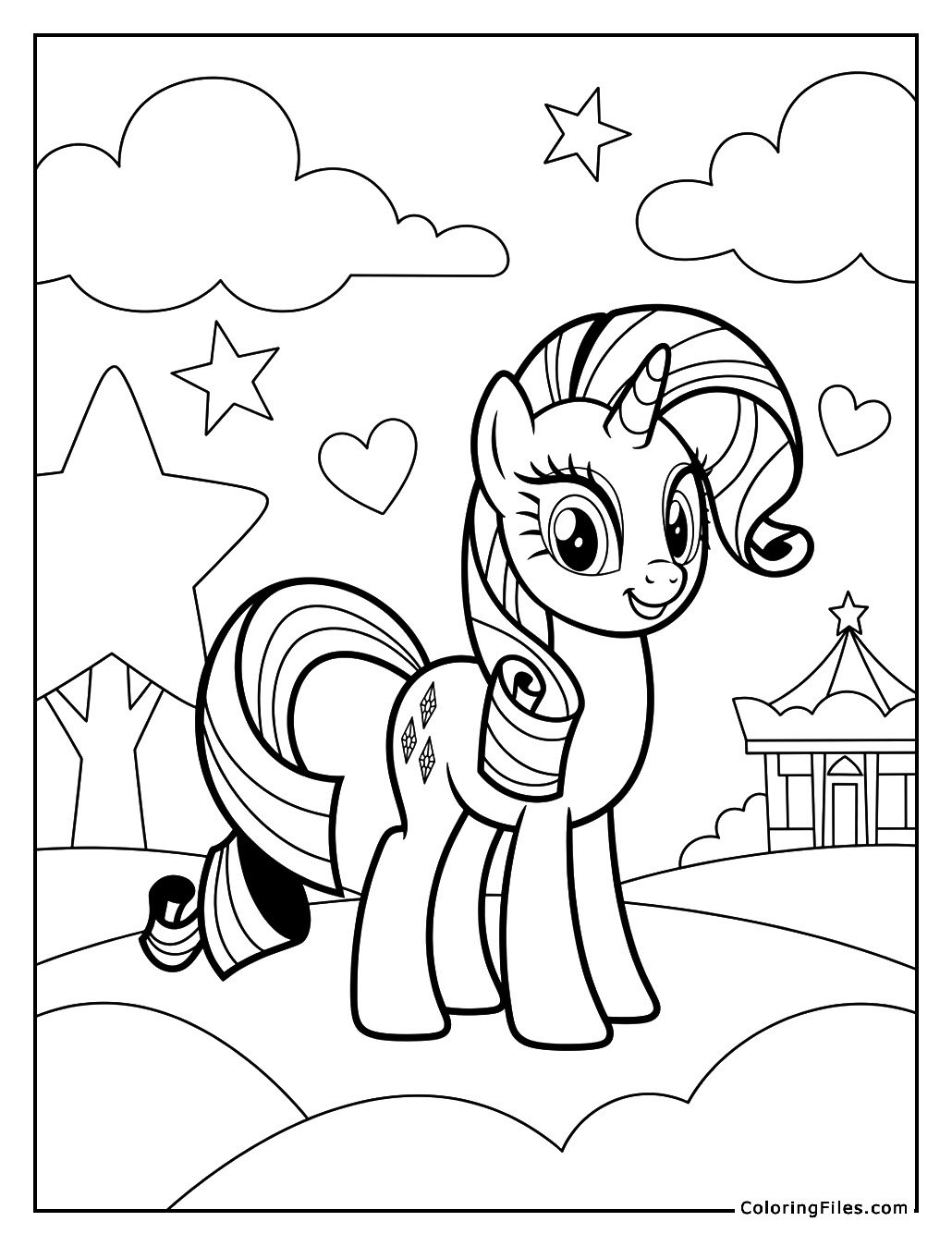 Rarity's Fashion Day