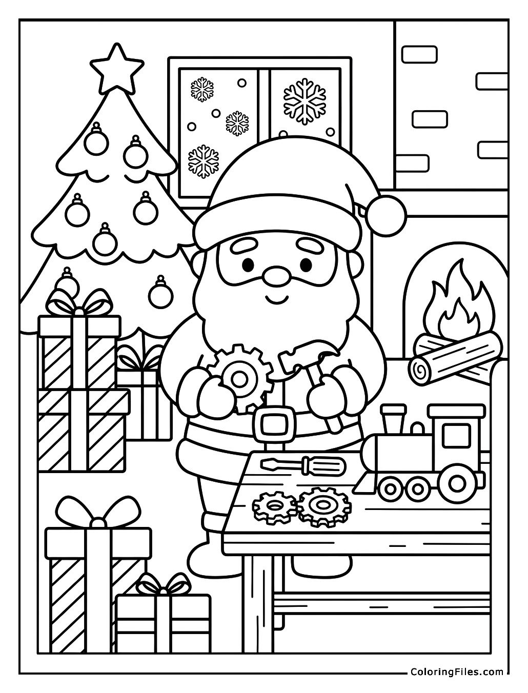 Santa’s Busy Workshop Gear