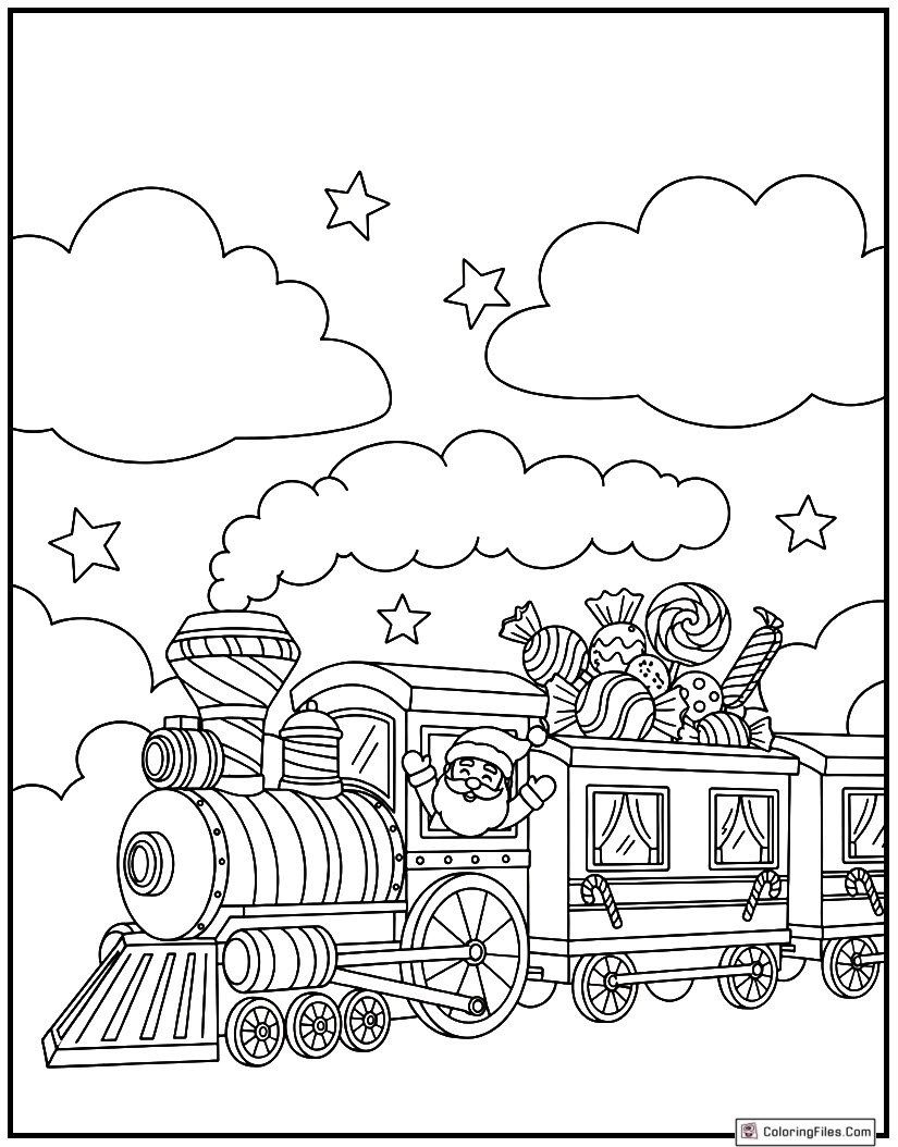 Santa’s Candy Cane Express