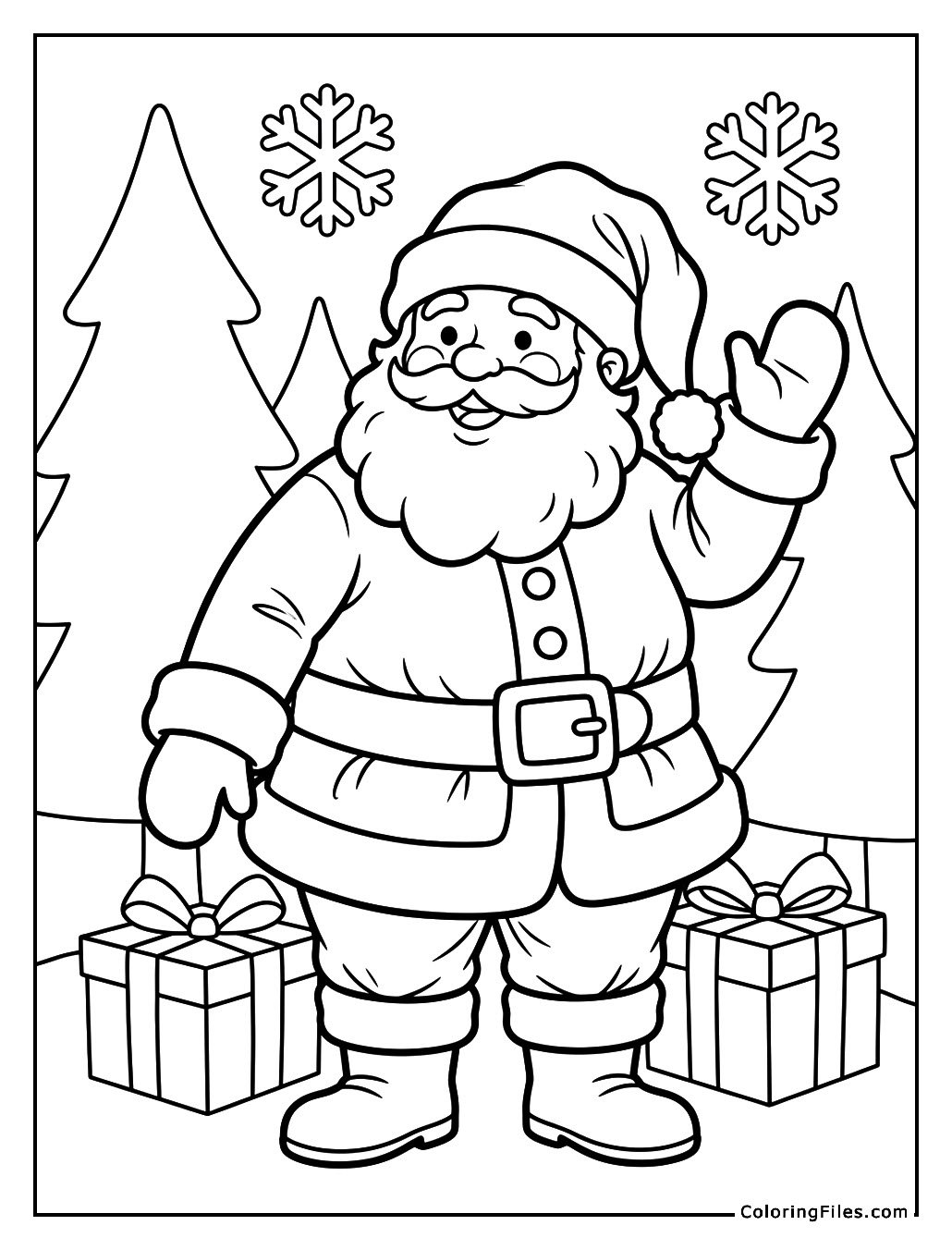 Santa’s Fancy Velvet Suit