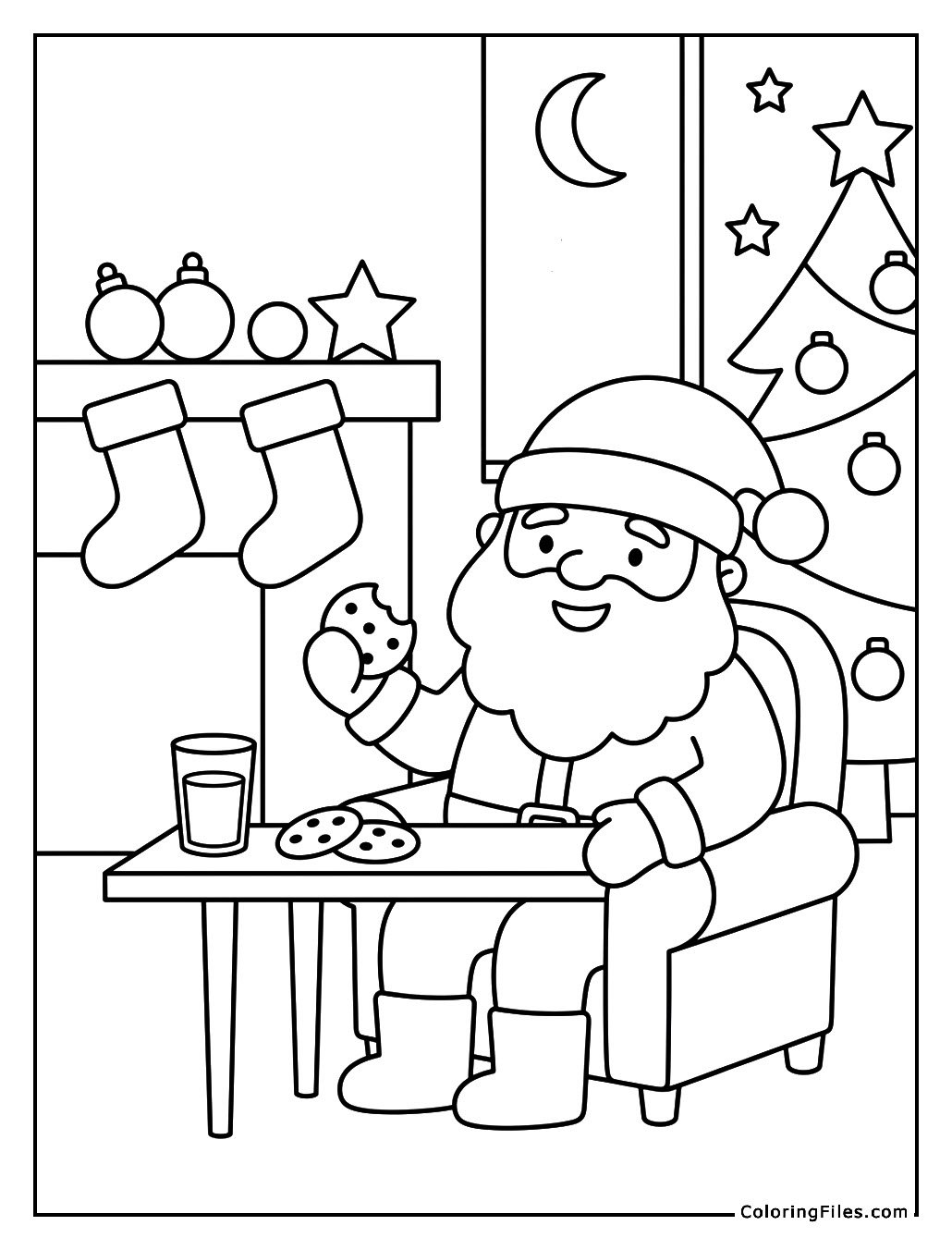 Santa’s Midnight Snack Break
