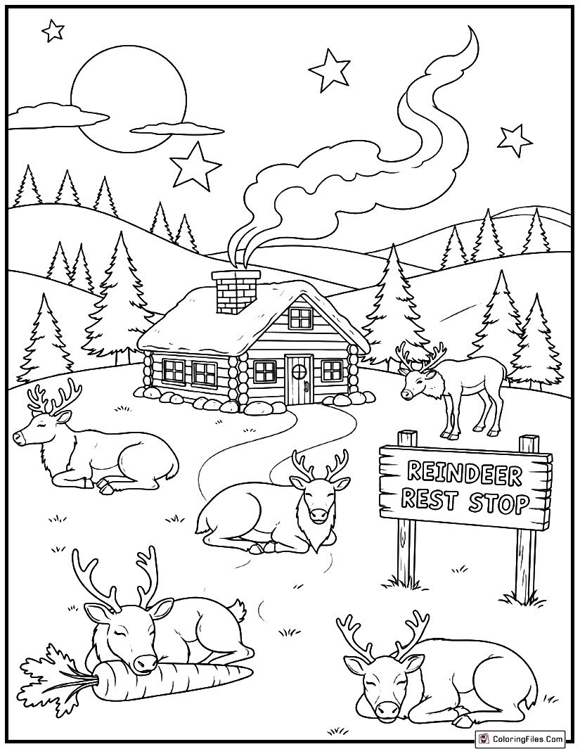 Santa’s Reindeer Rest Stop