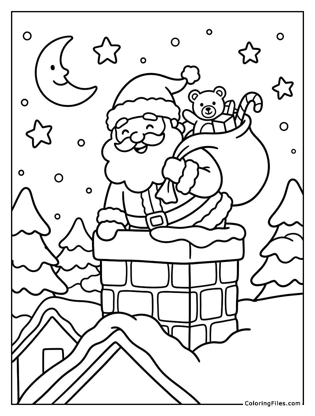Santa’s Whimsical Chimney Trip