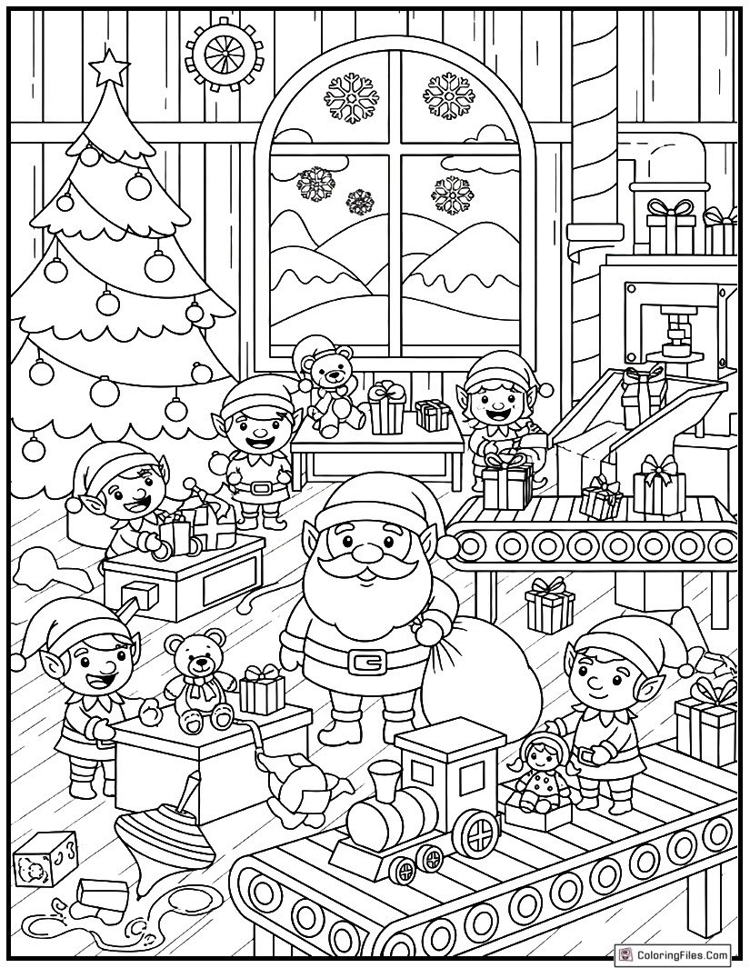 Santa’s Workshop Toy Factory