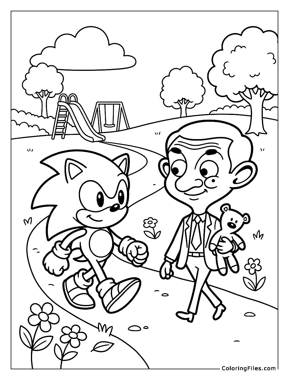 Sonic and Mr. Bean Park Adventure