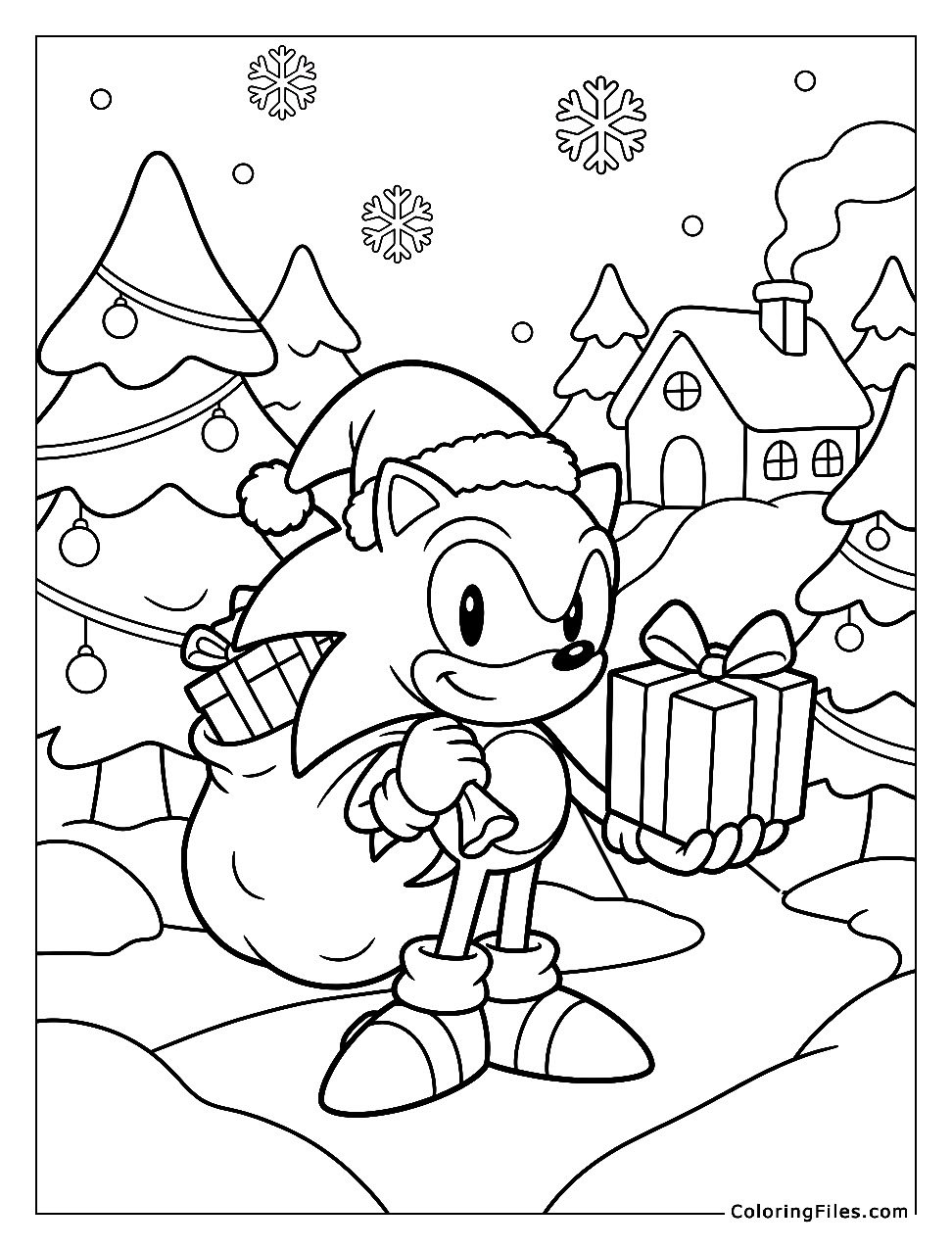 Sonic Christmas Gift Delivery