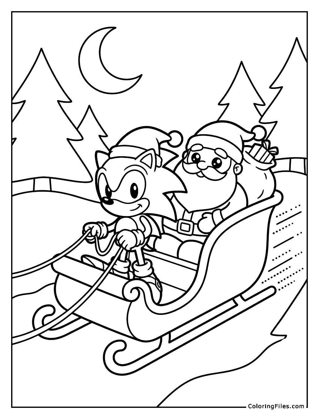 Sonic the Hedgehog’s Sleigh Dash