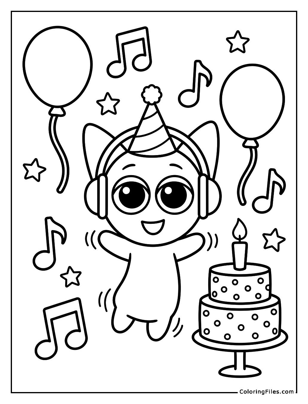 Sprunki’s Birthday Beat