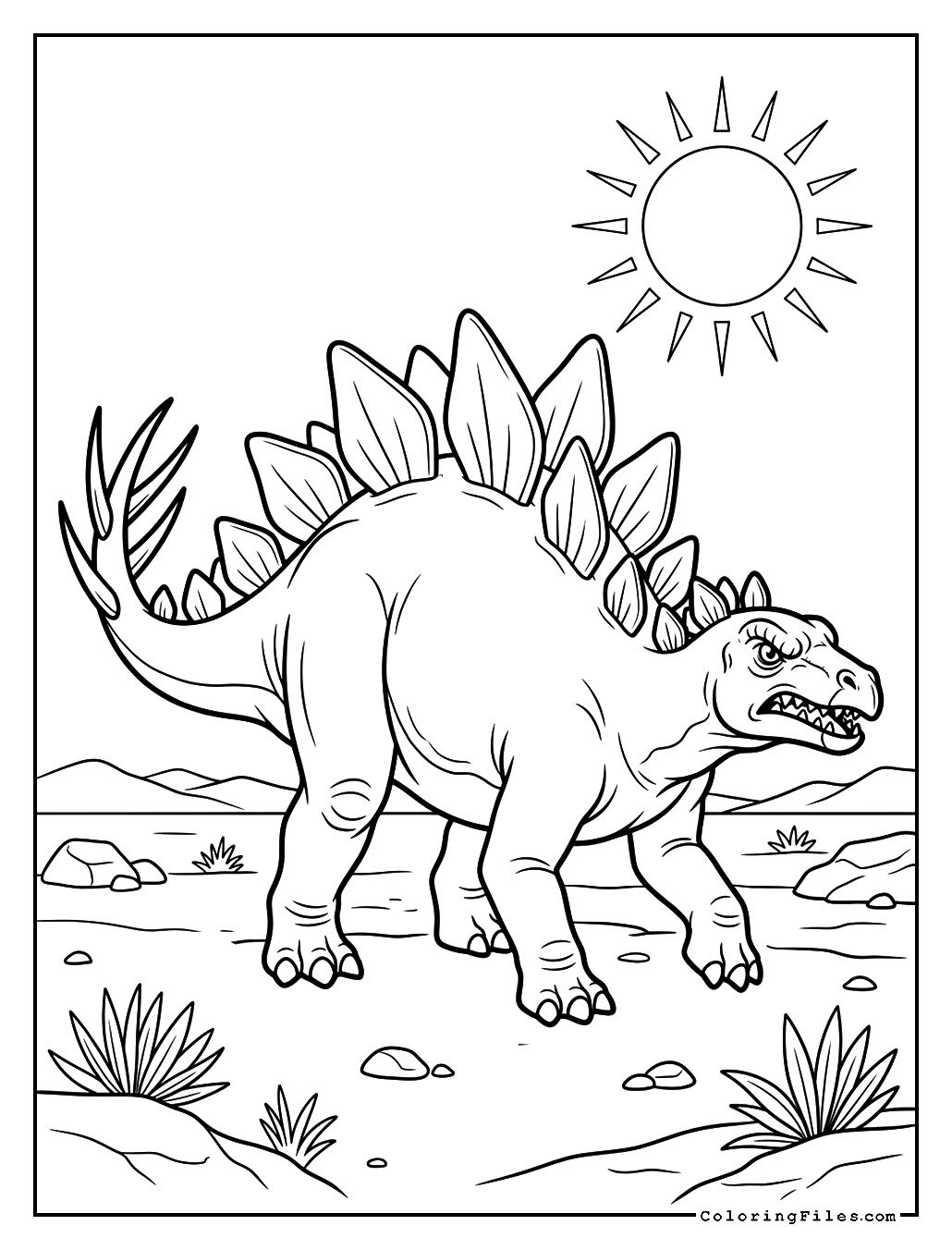 Stegosaurus: Plates in the Sun