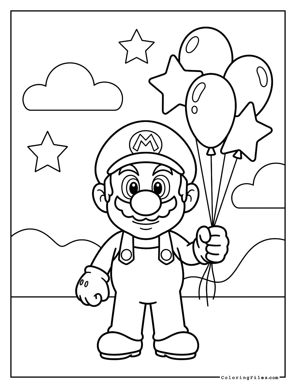 Super Mario and Balloons