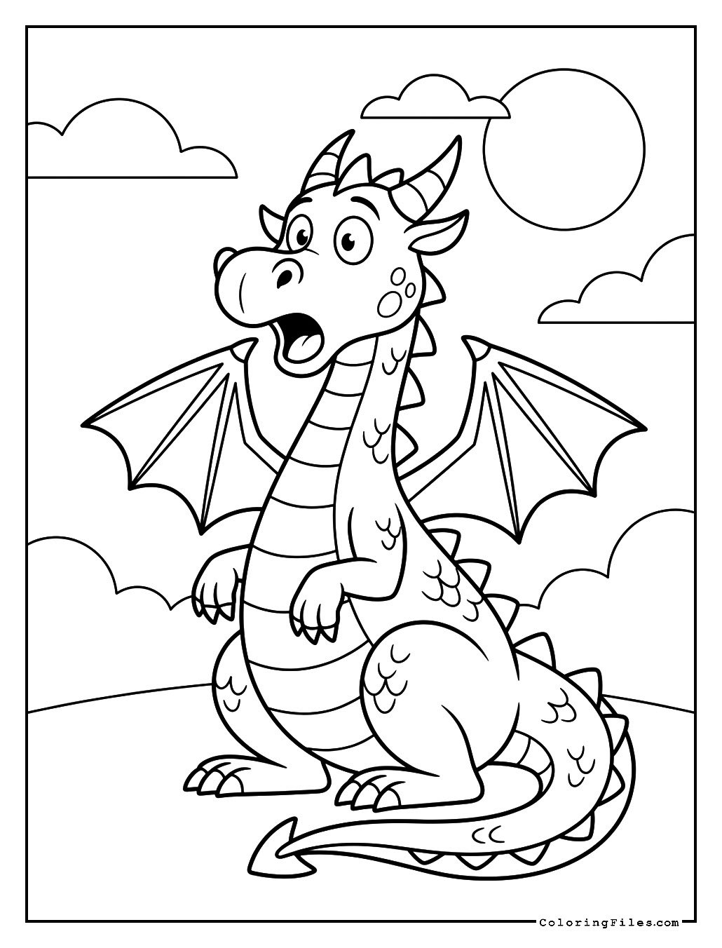Surprised Dragon Pose