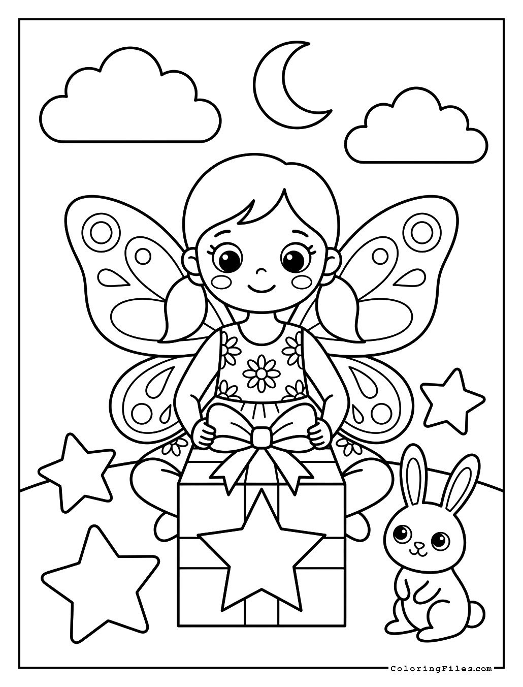 The Fairy Preparing the Gift Package