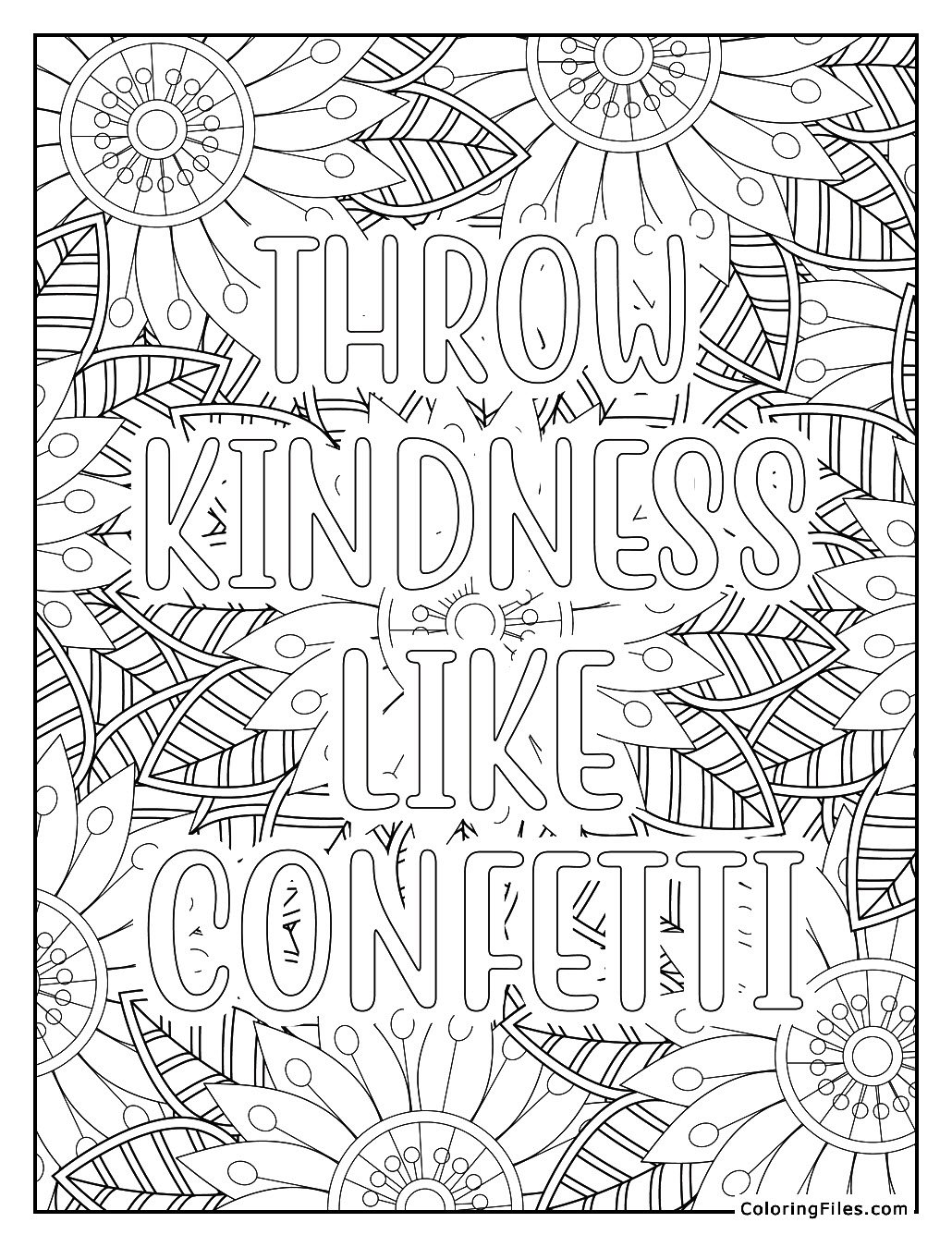 Throw Kindness Like Confetti