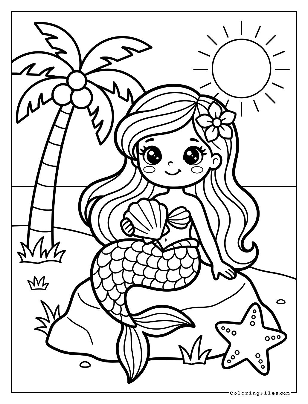 Tropical Mermaid Vacation