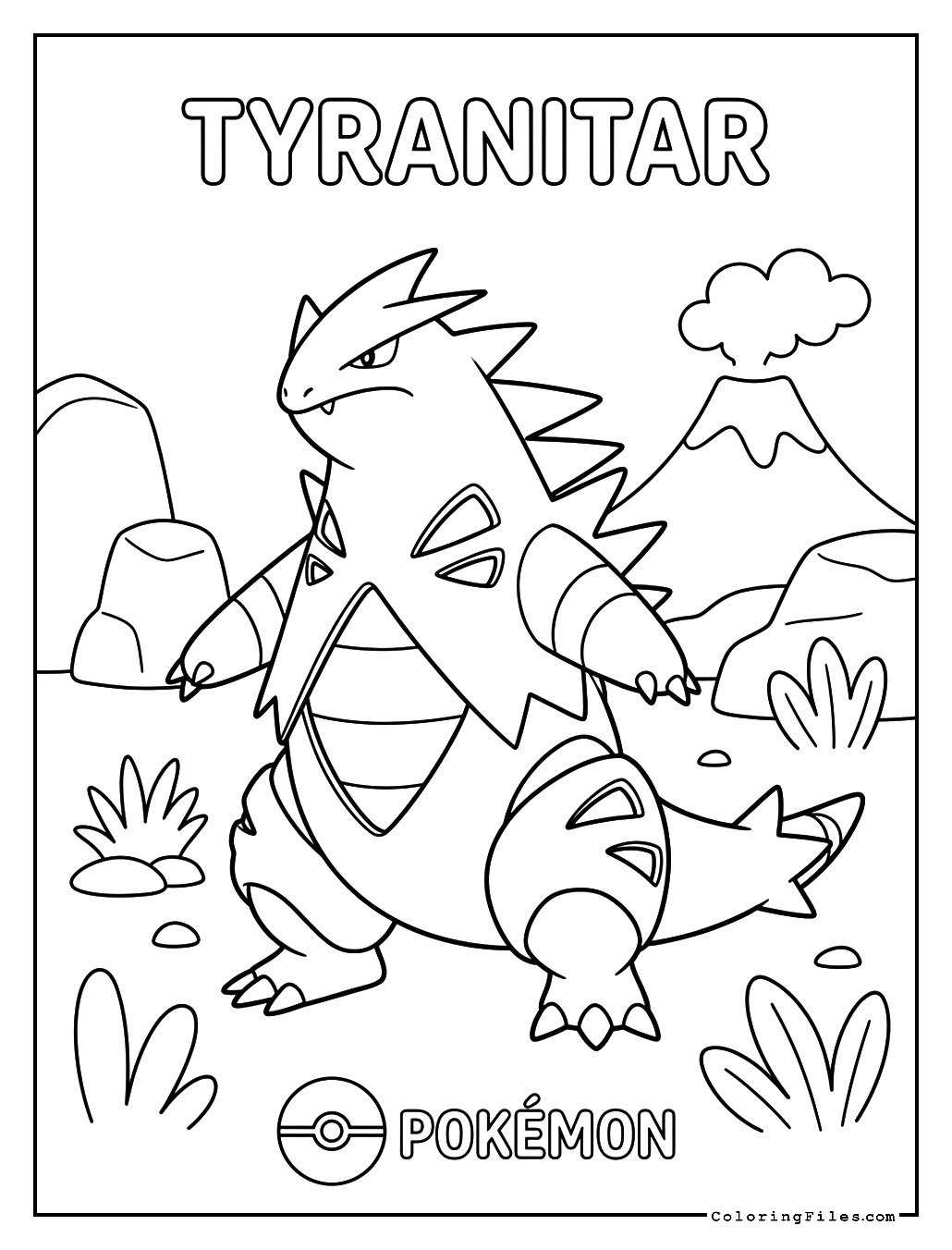 Tyranitar: Rock Monster