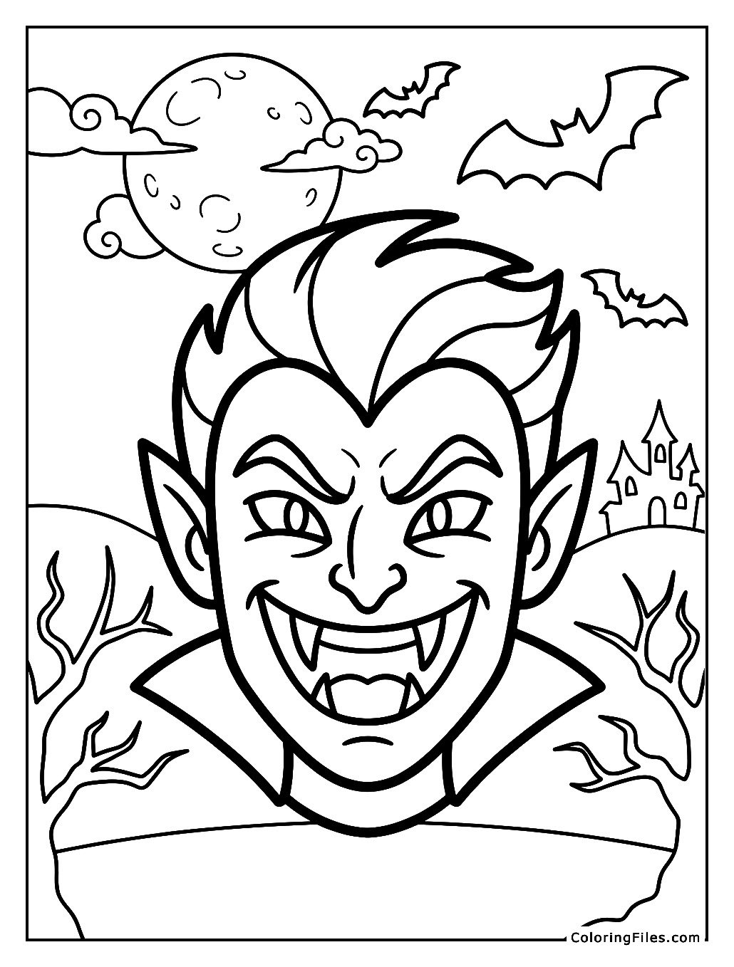 Vampire's Fierce Grin