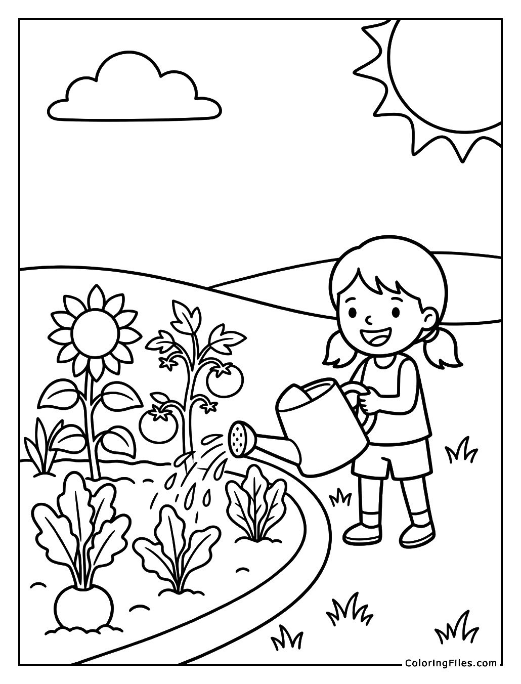 Watering the Garden