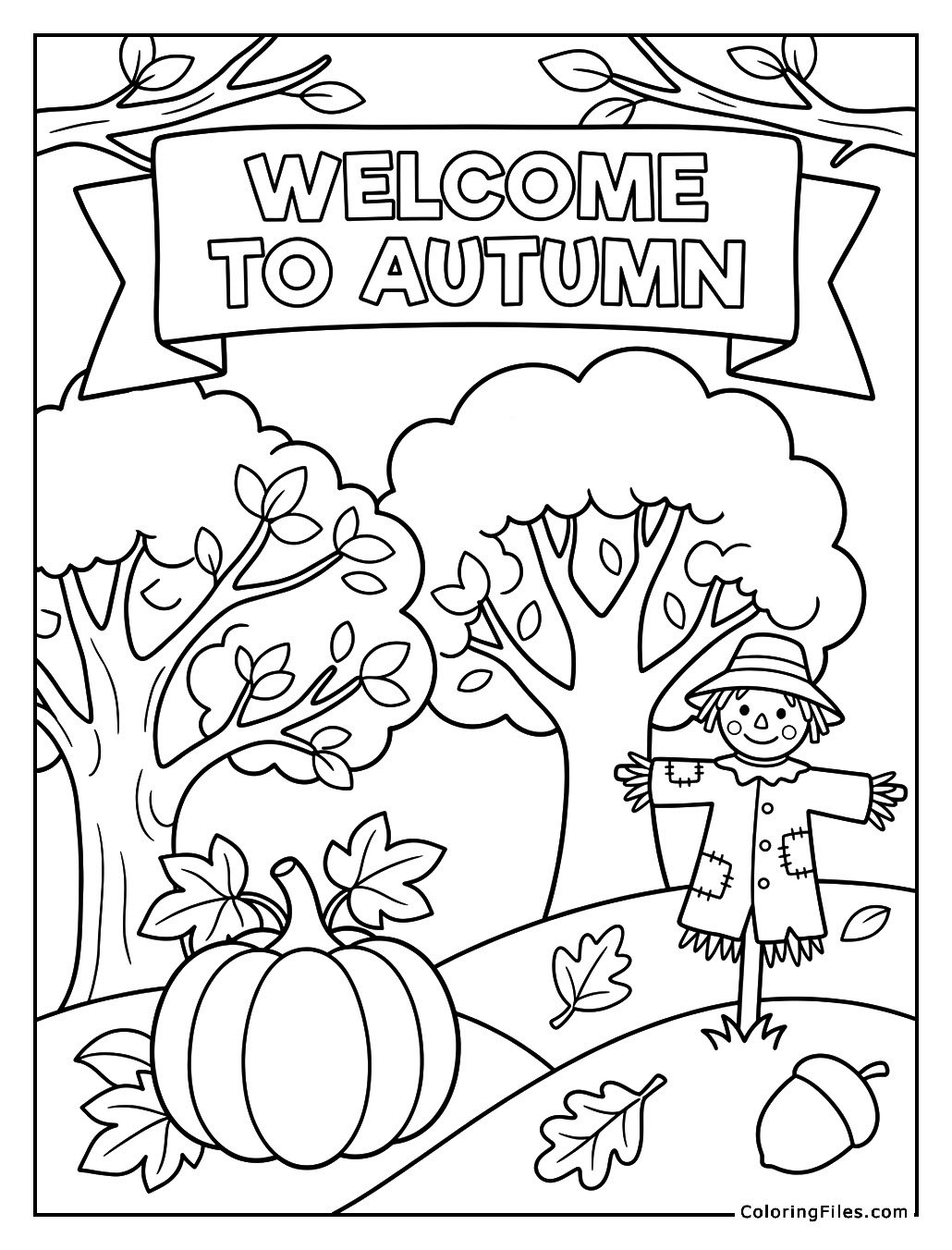 Welcome To Autumn: A Cozy Seasonal Greeting