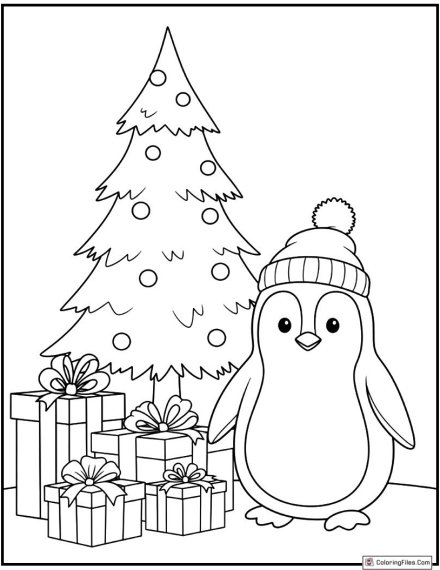 Holiday Penguin Christmas Fun
