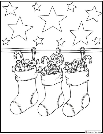 Christmas Stockings Full of Treats
