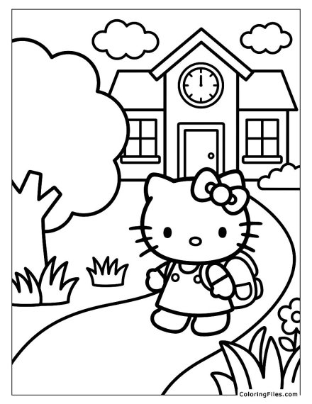 Hello Kitty School Day Fun