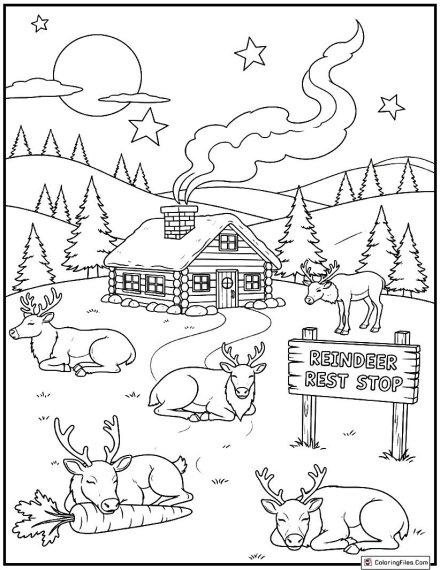Santa’s Reindeer Rest Stop