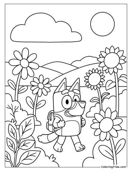 Bluey’s Garden Flower Adventure