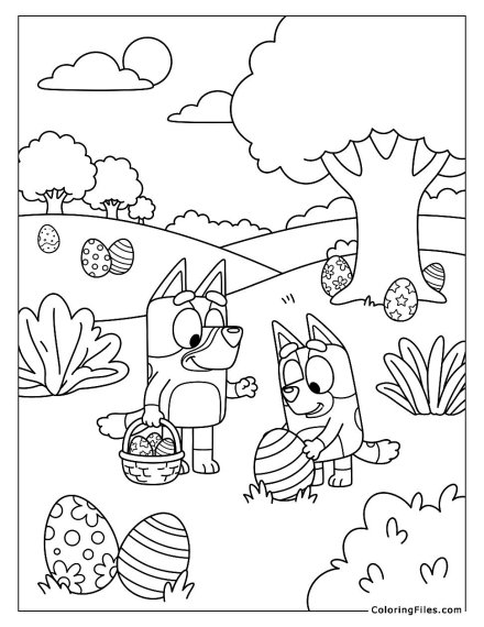 Bluey’s Happy Easter Egg Hunt