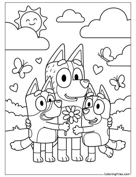 Bluey Celebrates Mother’s Day