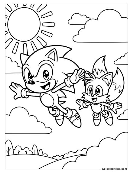 Sonic and Tails Flying Adventure