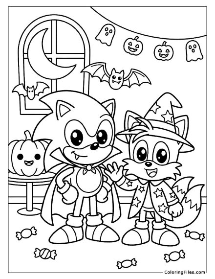 Sonic Halloween Costume Party