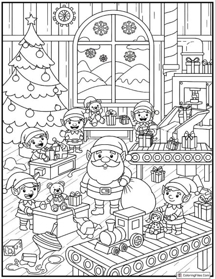 Santa’s Workshop Toy Factory