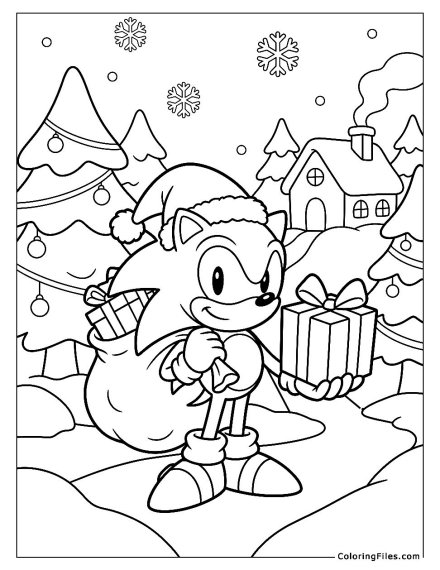 Sonic Christmas Gift Delivery