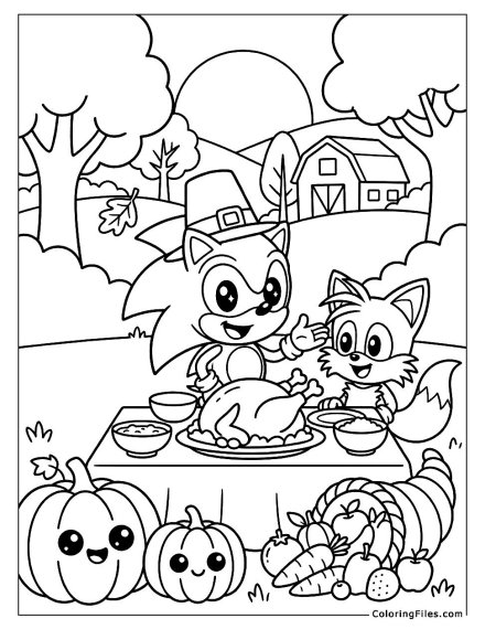 Sonic Thanksgiving Feast Fun