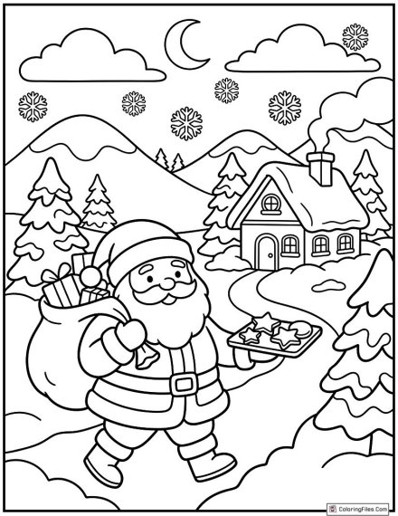 Santa’s Christmas Cookie Delivery