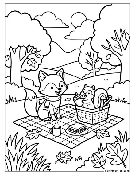 Autumn Picnic Surprise