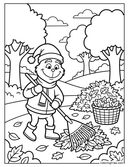 The Grinch’s Autumn Leaf Removal